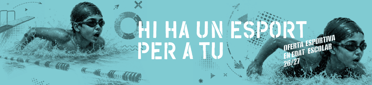 Banner homepage - 2026/27 - Natació